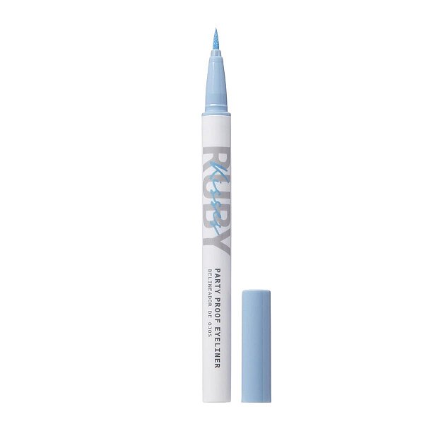 Delineador Para Olhos Ruby Kisses Party Proof Eyeliner Dreamy Blue 0,5g Pte04b