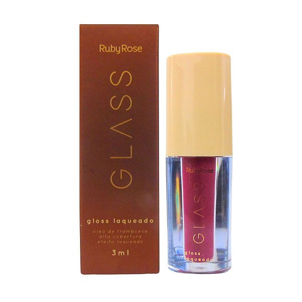 Gloss Laqueado Ruby Rose Glass Bg05 3ml
