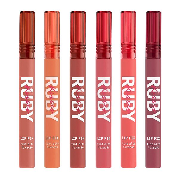 Kit Lip Fix Tint Ruby Kisses 2ml C/6