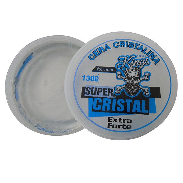 Cera Cristalina Captain Hair Extra Forte Kings Super Cristal 130g