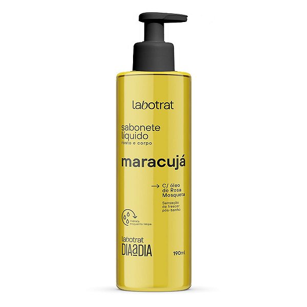 Sabonete Líquido Rosto e Corpo Labotrat Maracujá 190ml