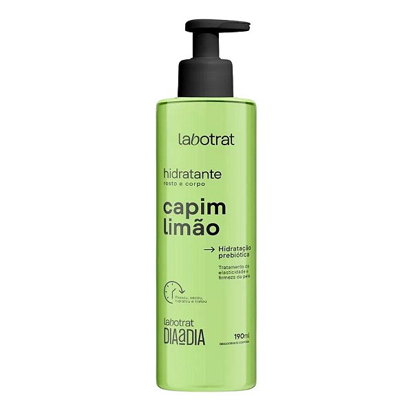 Hidratante Rosto e Corpo Labotrat Capim Limão 190ml