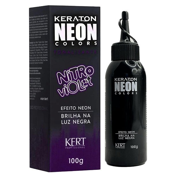 Tonalizante Keraton Neon Colors Nitro Violet 100g