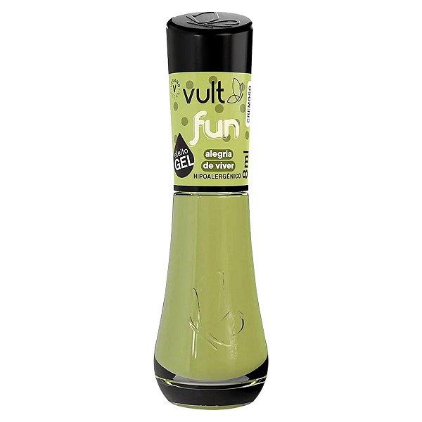 Esmalte Cremoso Efeito Gel Vult Fun Alegria de Viver 8ml
