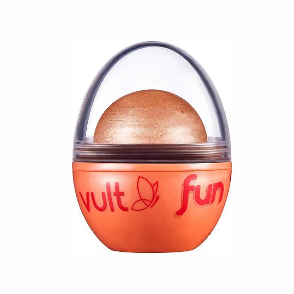 Iluminador 3 em 1 Vult Fun Rose Iluminada 6,5g