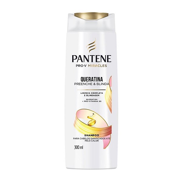 Shampoo Pantene Pro-v Queratina 300ml