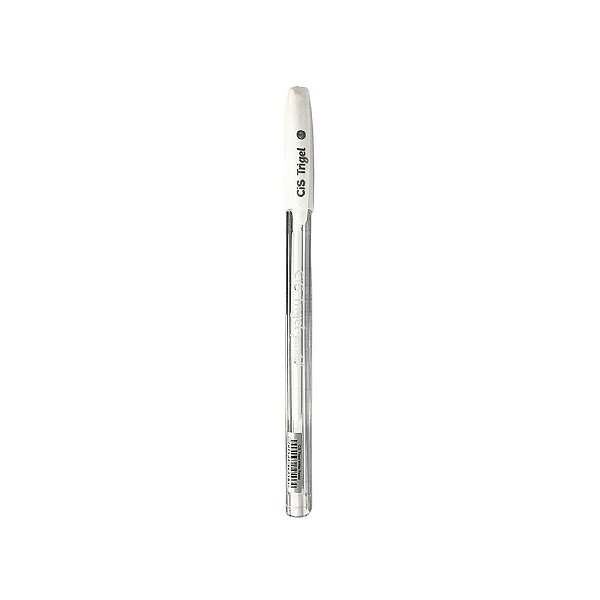 Caneta Gel Cis Trigel Pastel Branca