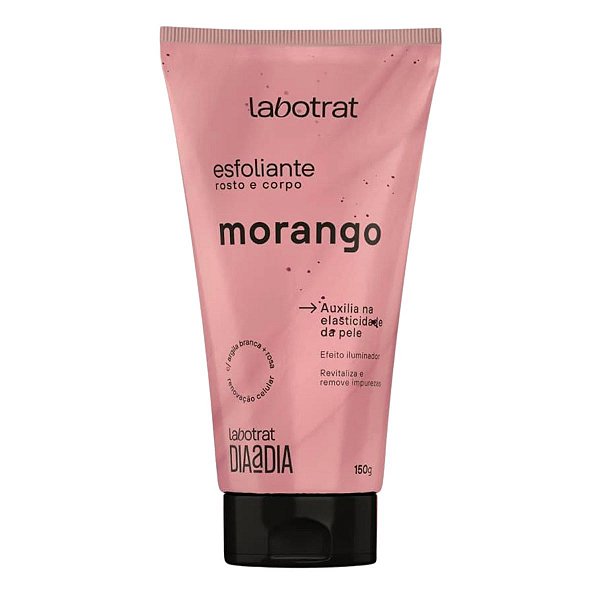 Esfoliante Rosto e Corpo Labotrat Morango 150g