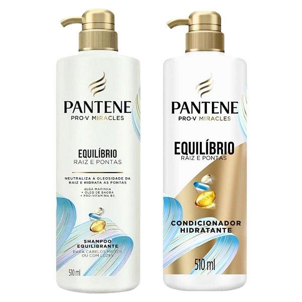 Shampoo + Condicionador Pantene Pro-v Equilíbrio 510ml