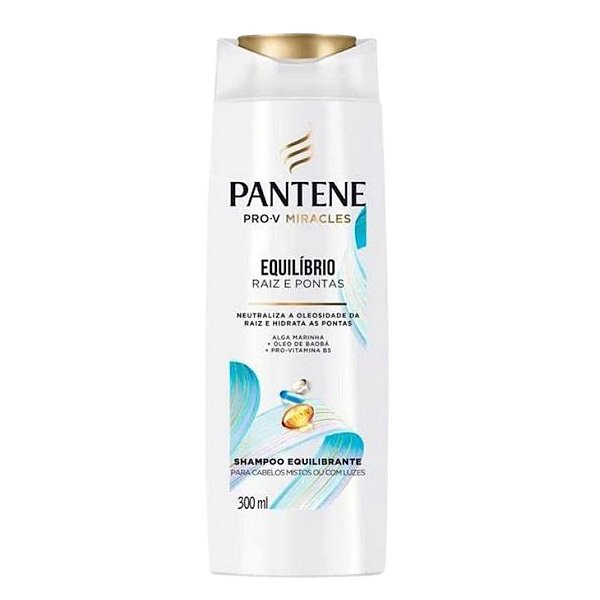 Shampoo Pantene Pro-v Equilíbrio Raiz e Pontas 300ml