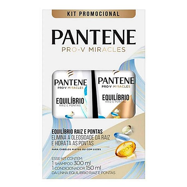 Shampoo + Condicionador Pantene Pro-v Equilíbrio 150ml
