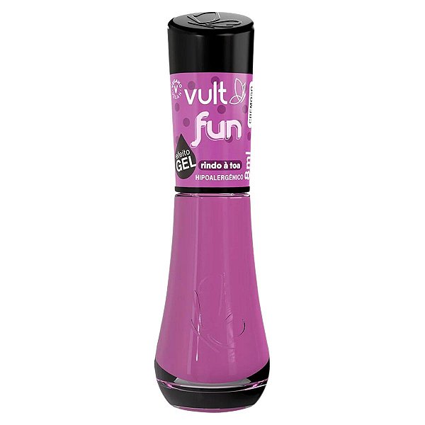 Esmalte Cremoso Efeito Gel Vult Fun Rindo À Toa 8ml