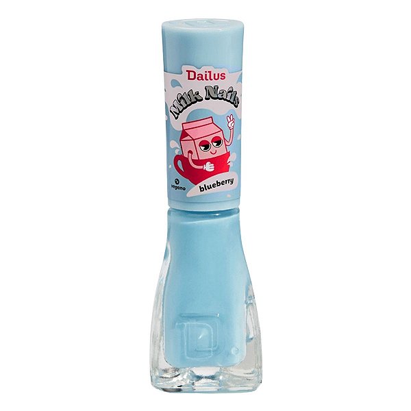 Esmalte Cremoso Dailus Milk Nails Blueberry 8ml