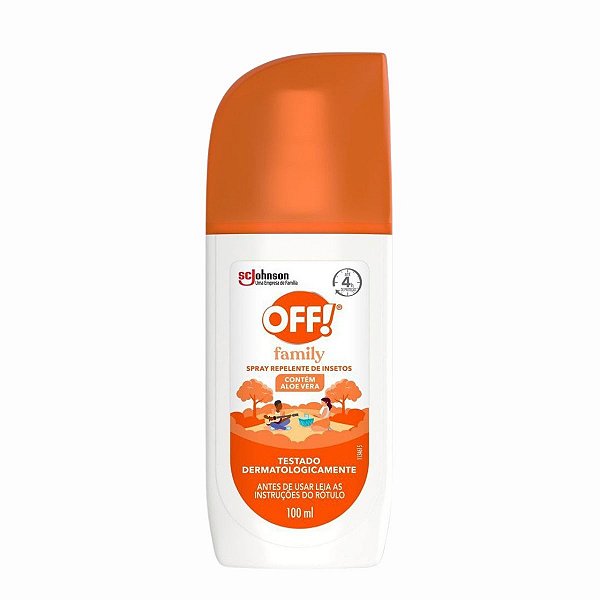 Spray Repelente de Insetos Johnson Off! Family 100ml