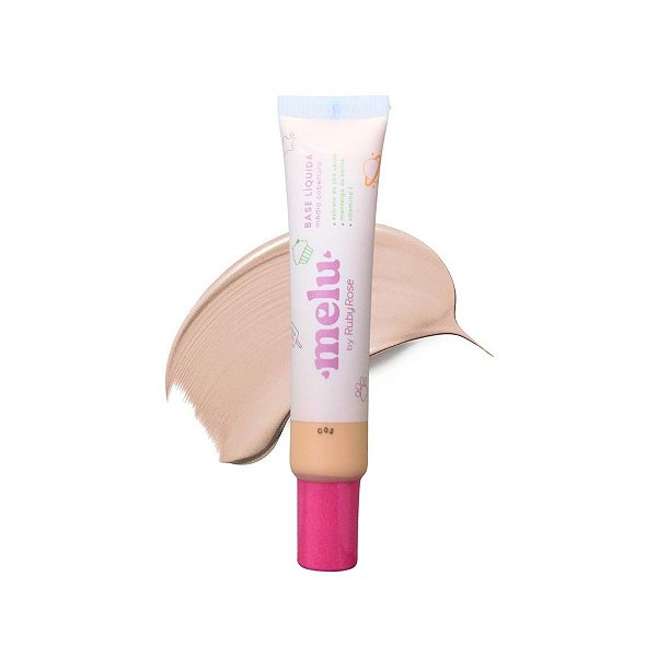 Base Líquida Melu By Ruby Rose Média Cobertura C03 Rr-872-14 25g