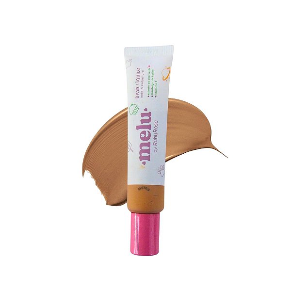 Base Líquida Melu By Ruby Rose Média Cobertura Me100 Rr-872-8 25g