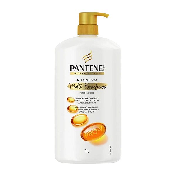 Shampoo Pantene Pro-v Ultimate Care Multi-beneficios 1l