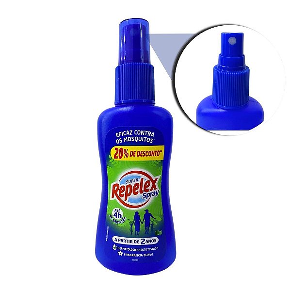 Spray Repelente de Insetos Super Repelex 100ml