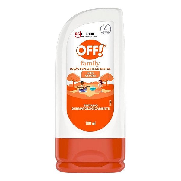 Loção Repelente de Insetos Johnson Off! Family 100ml