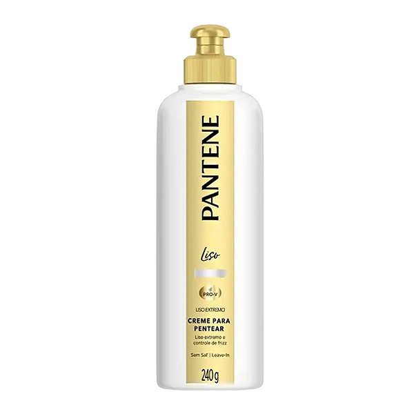 Creme Para Pentear Pantene Pro-v Liso Liso Extremo 240g