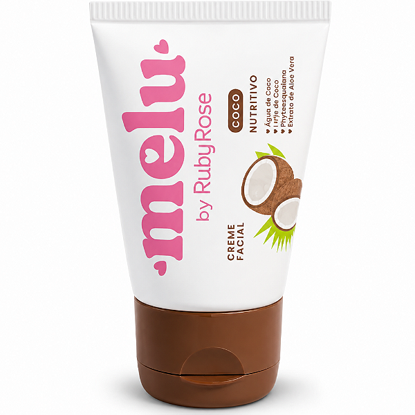 Creme Facial Melu By Ruby Rose Coco Nutritivo 40g