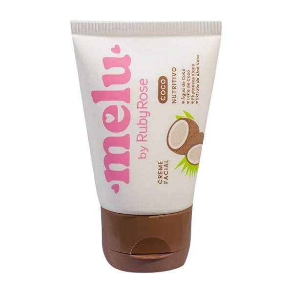Creme Facial Melu By Ruby Rose Coco Nutritivo 40g