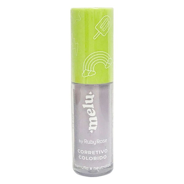 Corretivo Líquido Colorido Melu By Ruby Rose Lilás Cl02 5ml