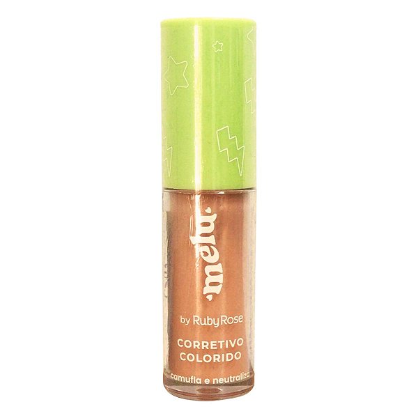 Corretivo Líquido Colorido Melu By Ruby Rose Salmão Cs03 5ml