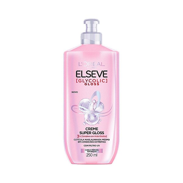 Creme Super Gloss Elseve Glycolic Gloss 250ml