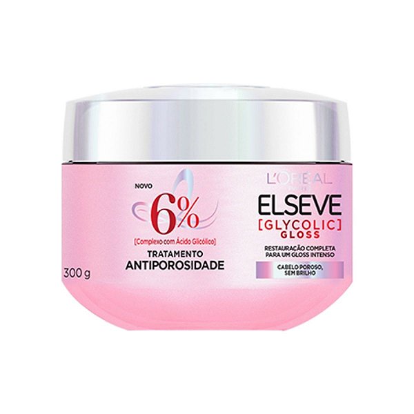Creme Tratamento Antiporosidade Elseve Glycolic Gloss 300g