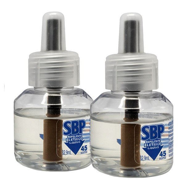 Kit Refis SBP Para Repelente Elétrico Com 2 Noite 35ml