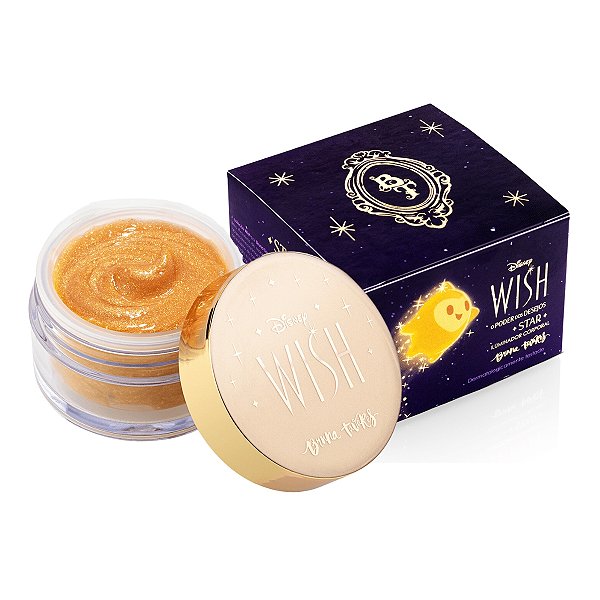 Iluminador Corporal Bruna Tavares Disney Wish O Poder Dos Desejos Star 40g
