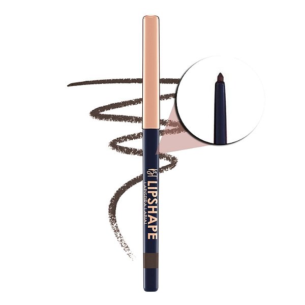 Lapiseira Labial Bruna Tavares Bt Lipshape Deep Brown 300mg