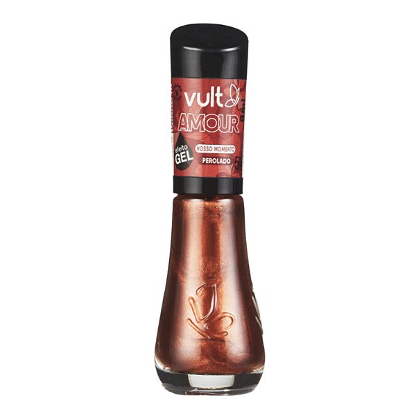 Esmalte Perolado Vult Amour Nosso Momento Efeito Gel 8ml