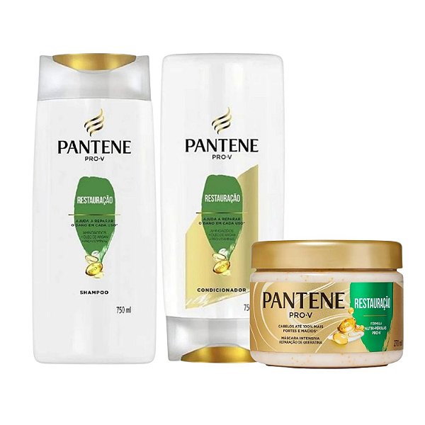 Kit Pantene Pro-v Restauração Com 3