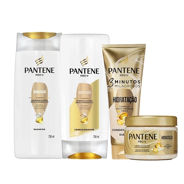 Kit Pantene Pro-v Hidratação Com 4