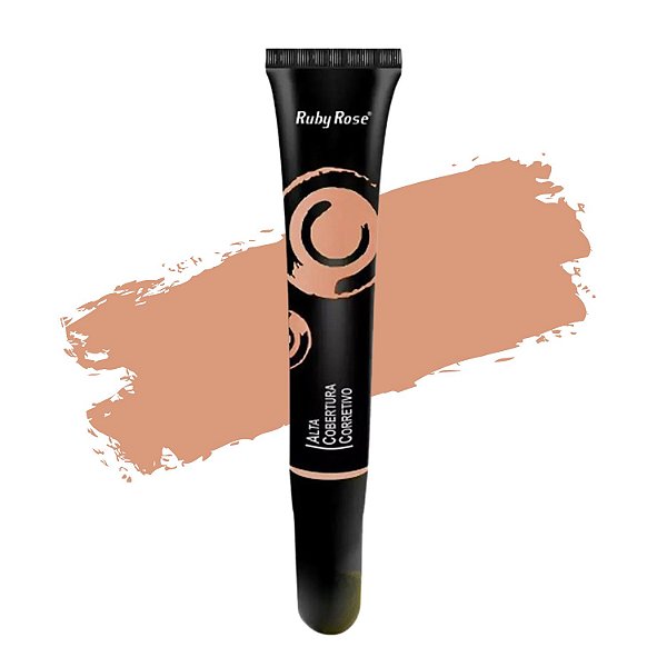 Corretivo Alta Cobertura Ruby Rose 4 Laranja 13ml