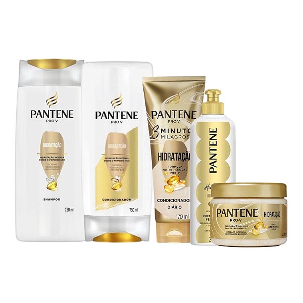 Kit Pantene Pro-v Hidratação Com 5