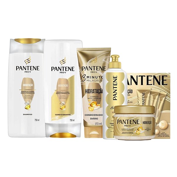 Kit Pantene Pro-v Hidratação Com 6