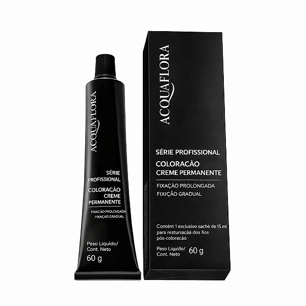 Coloração Acquaflora 5.20 Castanho Claro Irisado Intenso 60g