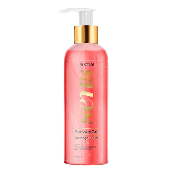 Shower Gel Labotrat Sens Morango + Rubi 230ml