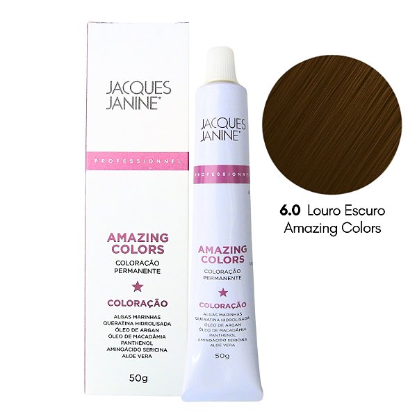 Coloração Jacques Janine 6.0 Louro Escuro 50g