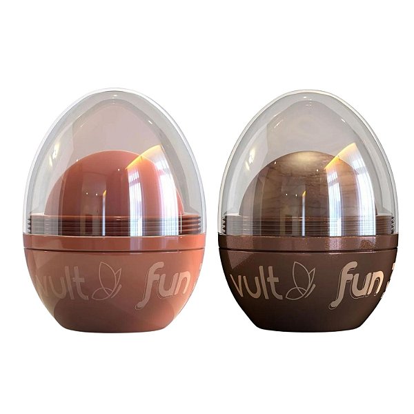 Blush Bronze Natural + Iluminador Dourado Radiante Vult Fun 6,5g