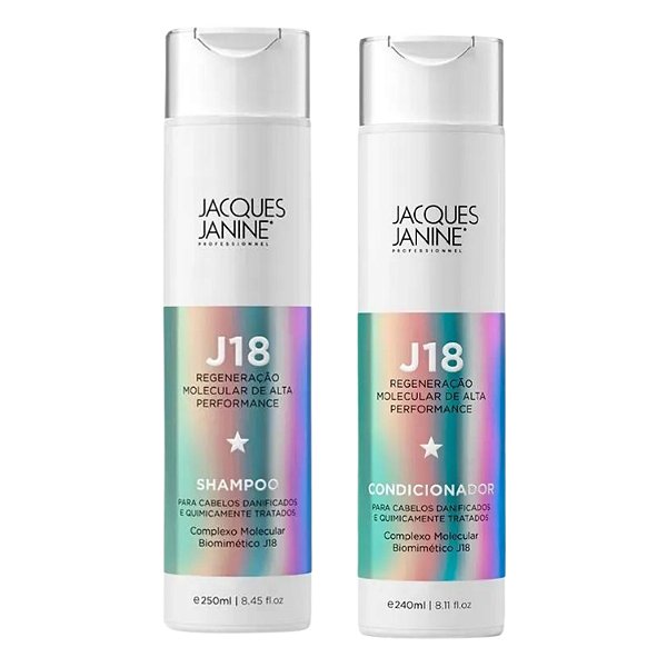 Jacques Janine J18: Shampoo e Condicionador 240ml