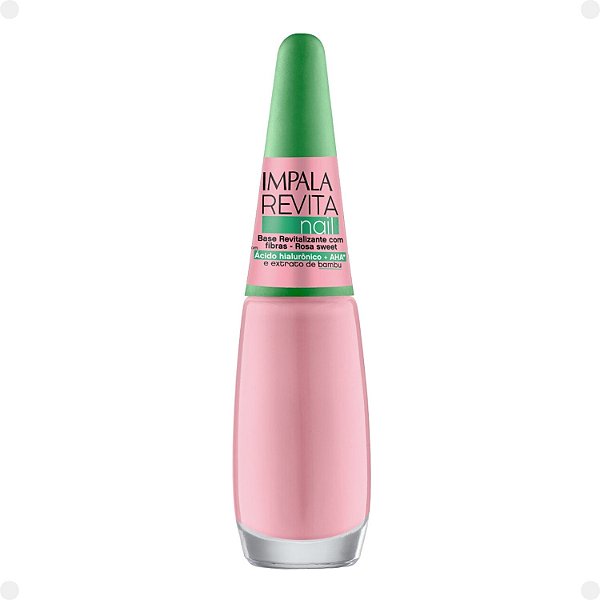Base com Fibras Impala Revita Nail Rosa Sweet 7,5ml