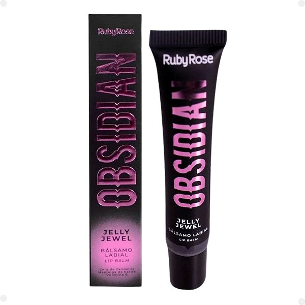 Lip Balm Ruby Rose Obsidian Jelly Jewel Onix Hb-7400-2