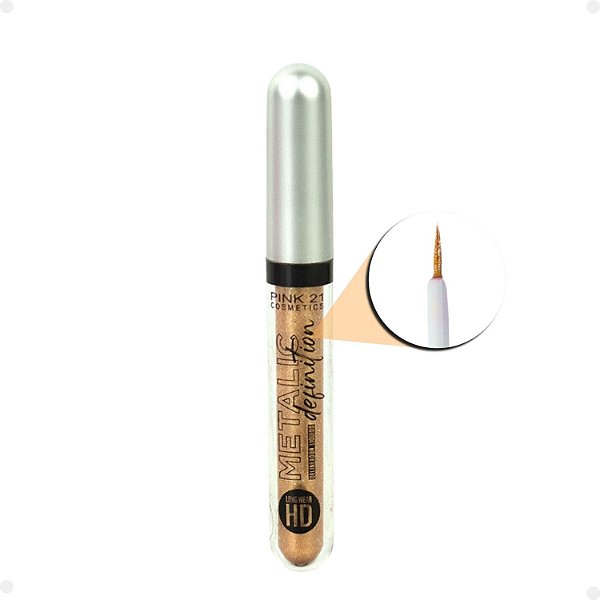 Delineador Líquido Pink 21 Metalic Definition 04 2,5ml