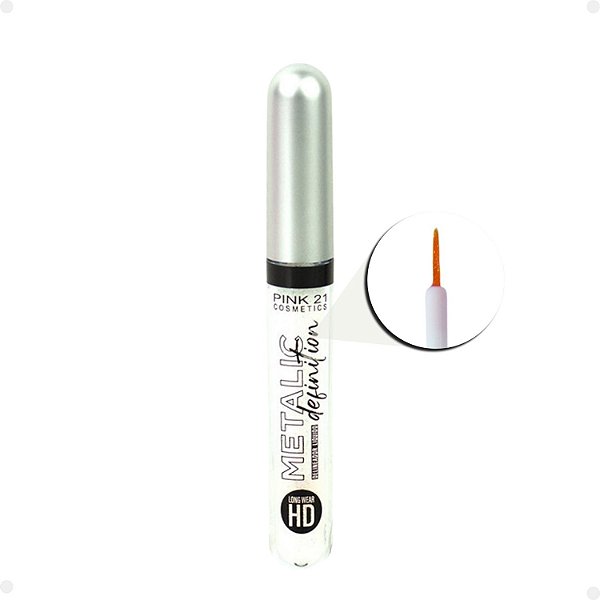 Delineador Líquido Pink 21 Metalic Definition 06 2,5ml