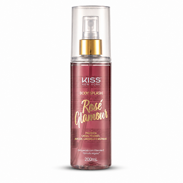 Body Splash Kiss New York Rosé Glamour BS05B 200ml