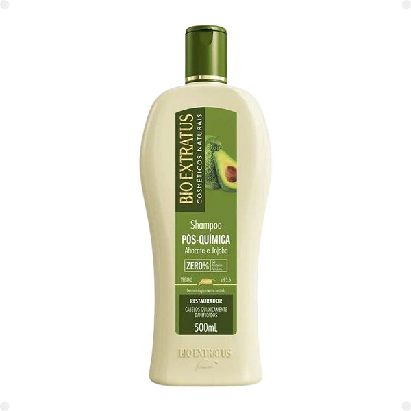 Shampoo Bio Extratus Pós Quimica Abacate e Jojoba 500ml